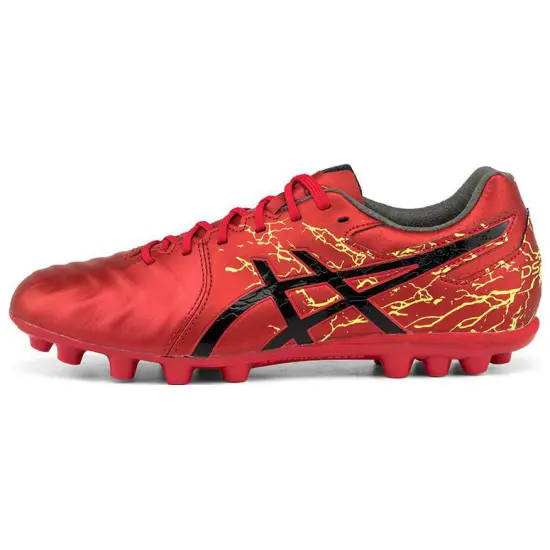 Asics DS LIGHT Football Shoes Men Low-top Red/Black/Gold