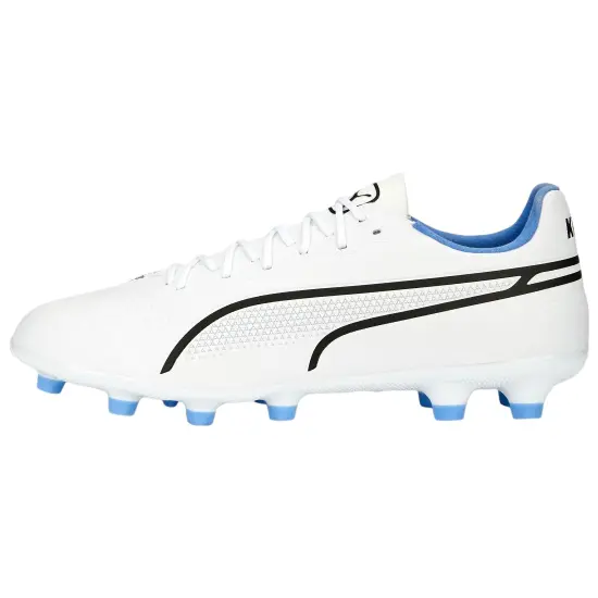 PUMA King Pro Football Shoes Women's Low-top White/blue