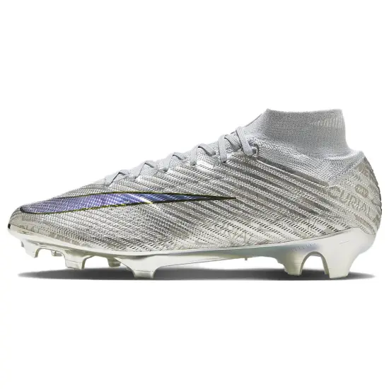 Nike Zoom Mercurial Superfly 9 Elite XXV SE FG Metallic Silver