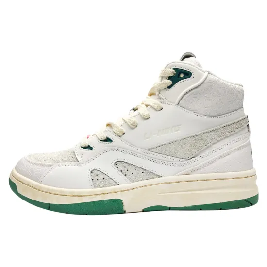 LINING 937 Deluxe Hi X 1807 'White Green' Women's