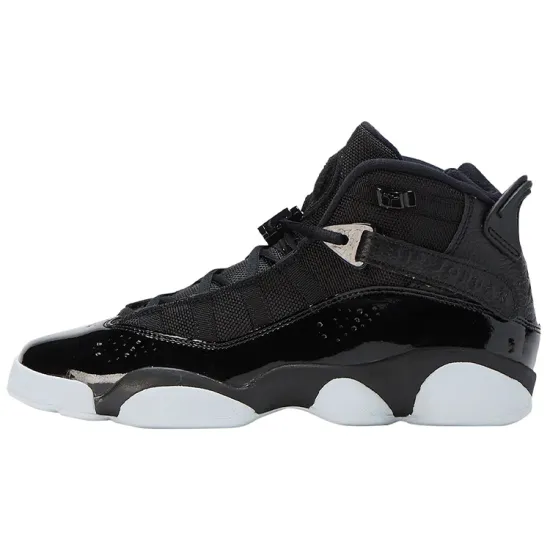 Jordan 6 Rings Black White GS