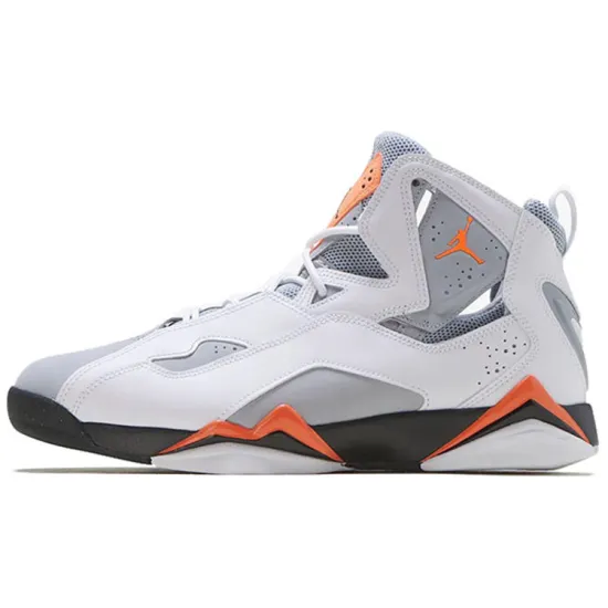 Jordan True Flight White Orange Grey