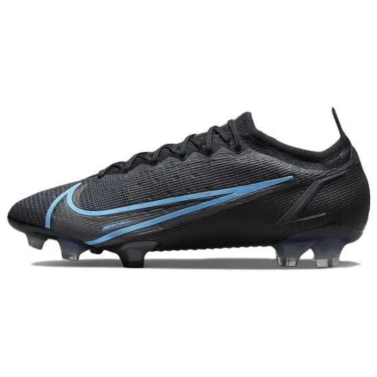 Nike Vapor 14 Elite Fg Flyknit Black Iron Grey Blue
