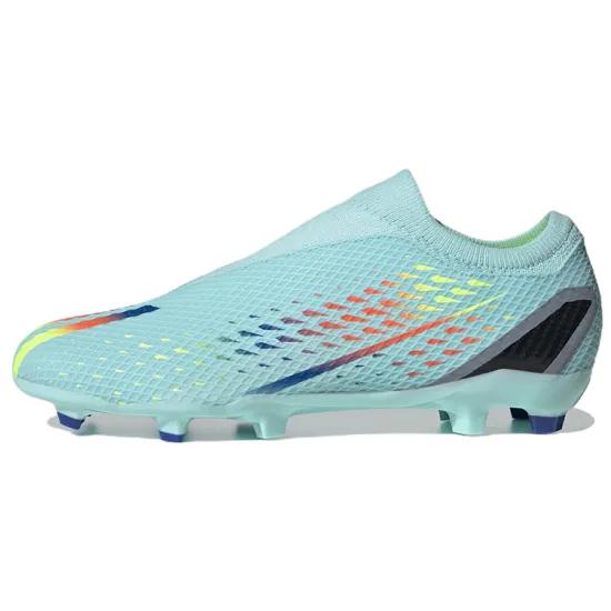 Adidas X Speedportal.3 Laceless Fg Clear Aqua Power Blue
