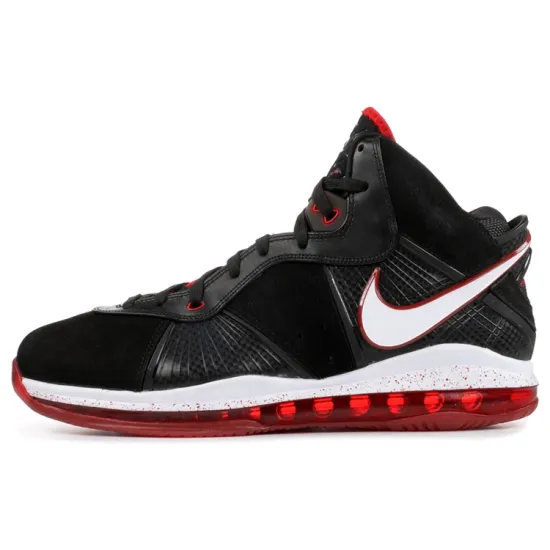 Nike LeBron 8 Black/White/Red