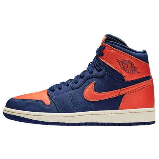 Jordan 1 Retro High Blue Void Turf Orange Women's