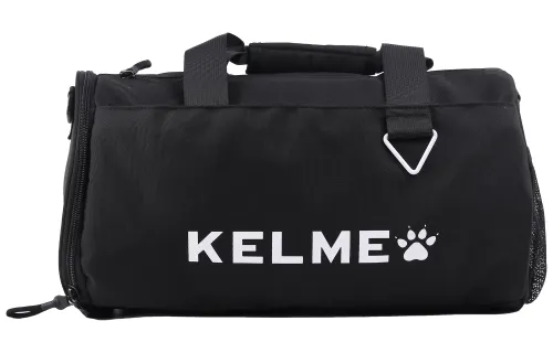 KELME Fabric Backpack Crossbody Bag Gym Bag Unisex Black