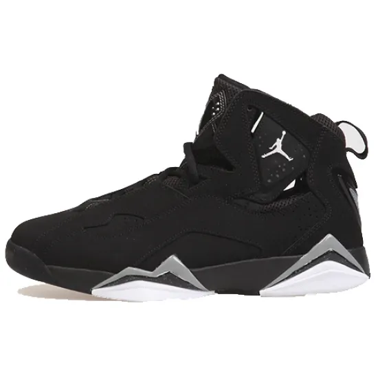 Air Jordan 7 Vintage Basketball Shoes Unisex High-top Black/white