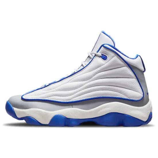 Jordan Pro Strong White Royal Grey