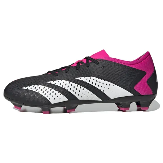 Adidas Predator Accuracy.3 Low Fg Core Black Cloud White Team Shock Pink