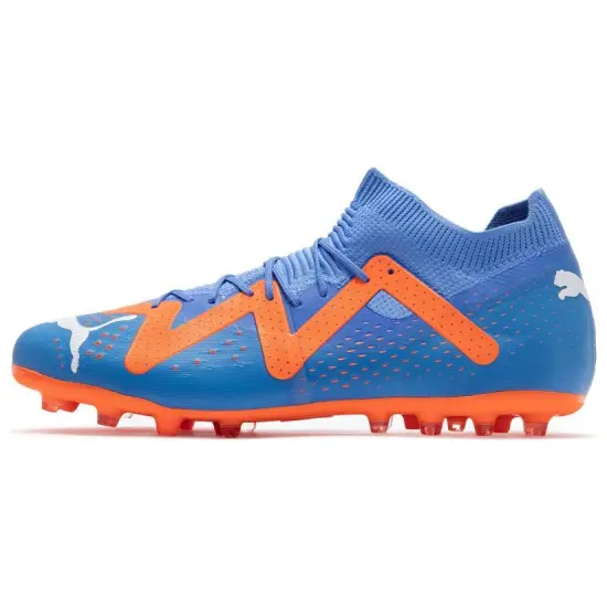 Puma Future Match Football Shoes Men Low-top Orange/blue