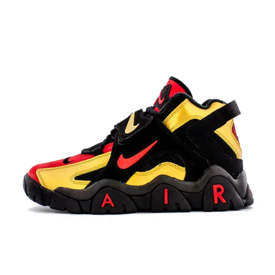 Nike Air Barrage Mid Black Metallic Gold