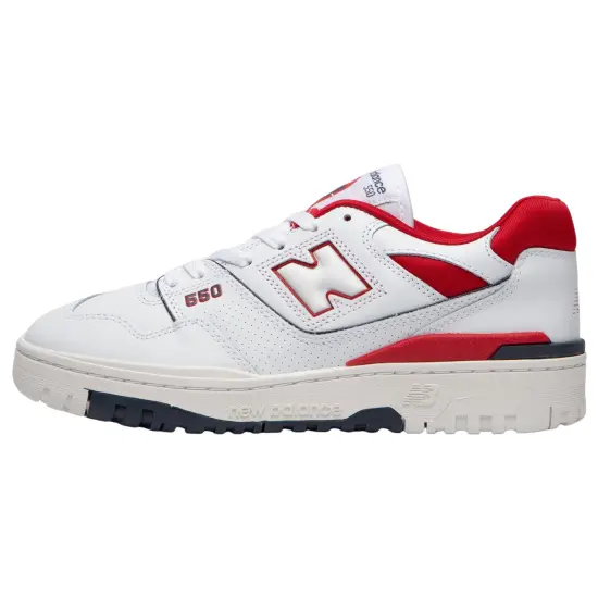 New Balance 550 White Team Red Navy Jd Sports Exclusive