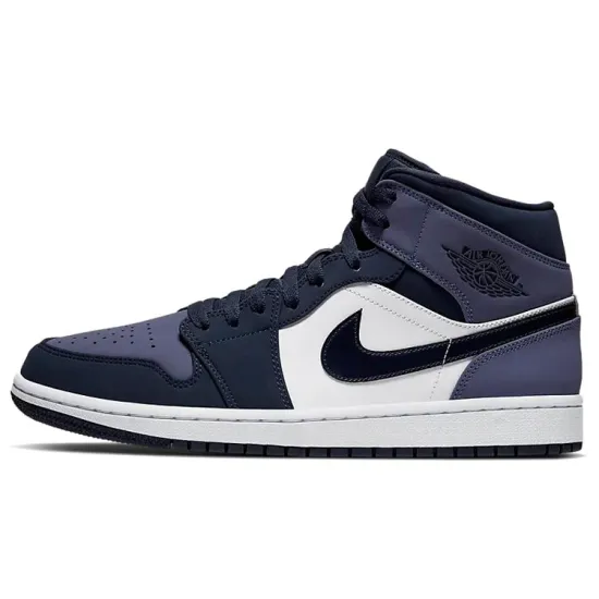 Jordan 1 Mid 'Obsidian Sanded Purple'