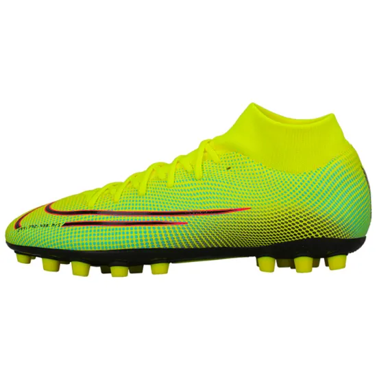 Nike Mercurial Superfly 7 Football Shoes Men Mid-top Poison Lemon Yellow / Aurora / Black