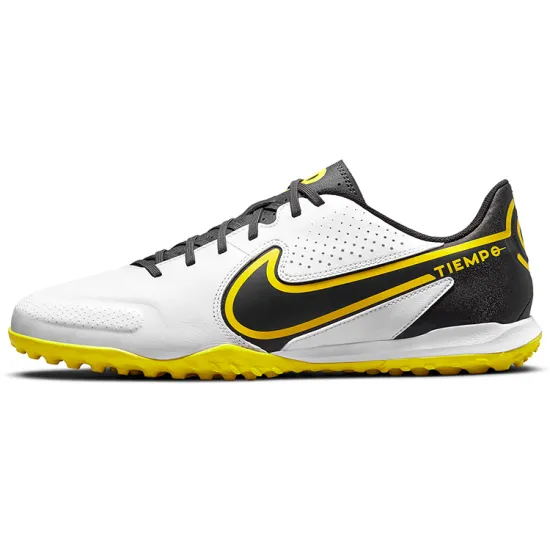 Nike Legend 9 Academy TF Turf Low Top Soccer Shoes White