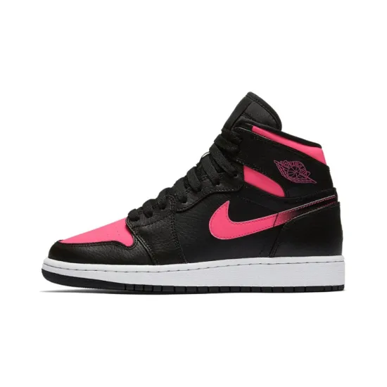 Jordan 1 Retro High Black Hyper Pink GS
