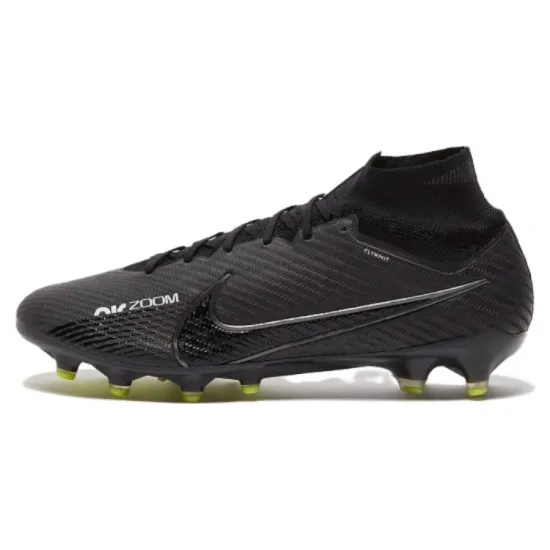 Nike Zoom Mercurial Superfly 9 Elite AG-Pro Black White Volt