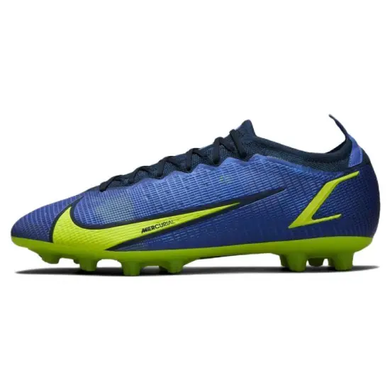 Nike Mercurial Vapor 14 Football Shoes Men Low-top Blue