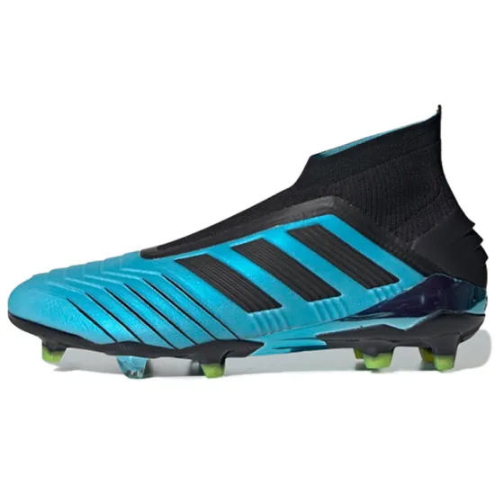 adidas Predator 19+ Football Shoes Men Mid-top Blue/Black