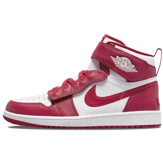 Jordan 1 High FlyEase White Cardinal Red
