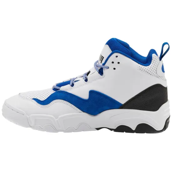 Puma Source Vintage Basketball Shoes Men Mid-top White/Royal Blue