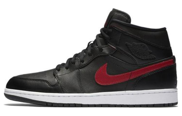 Jordan Air Jordan 1 Retro Mid Black Gym Red GS