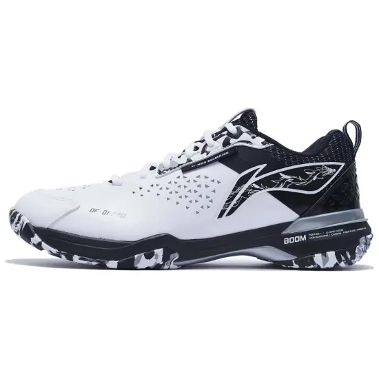 LINING Blade Pro Badminton Shoes Unisex Low-Top White Black