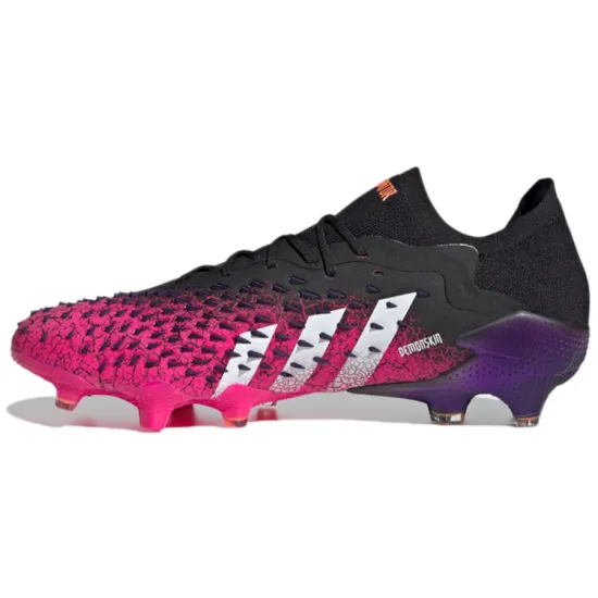 Adidas Predator Freak.1 Football Shoes Unisex Low-top Pink/White/Black