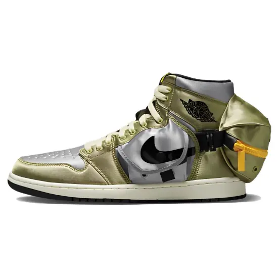 Jordan 1 Retro High OG SP Utility Neutral Olive Light Steel Grey