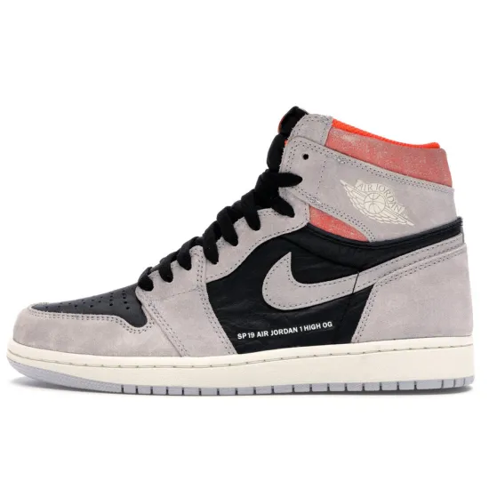 Jordan 1 Retro High 'Neutral Grey Hyper Crimson'