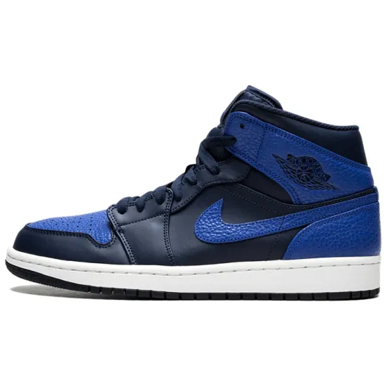 Jordan 1 Mid Obsidian Game Royal