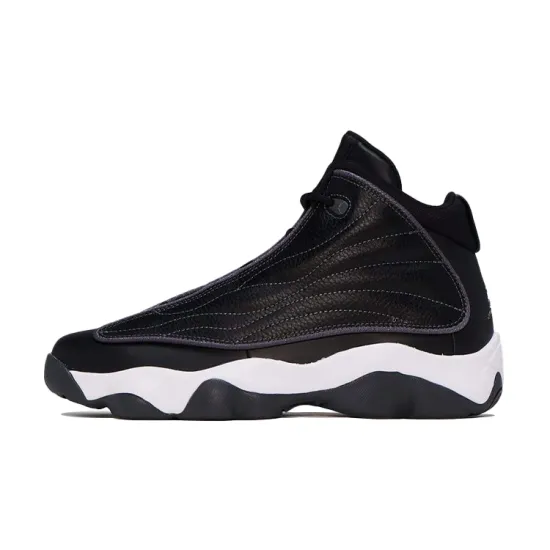 Jordan Pro Strong Black White Anthracite GS