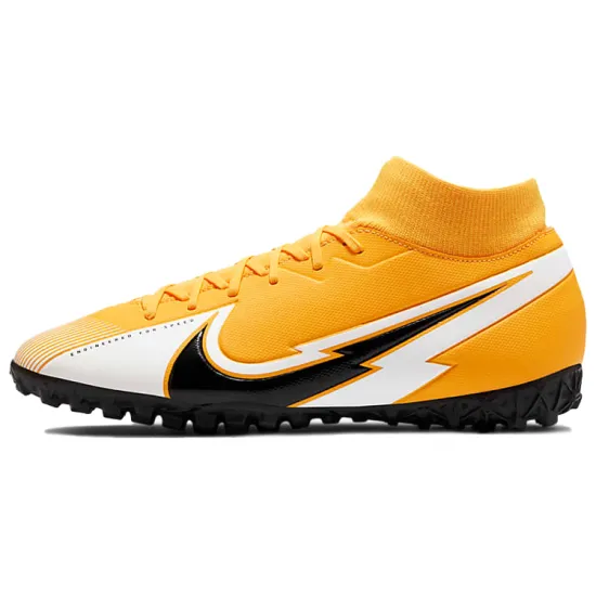 Nike Mercurial Superfly 7 Football Shoes Unisex Mid-top Black/Yellow