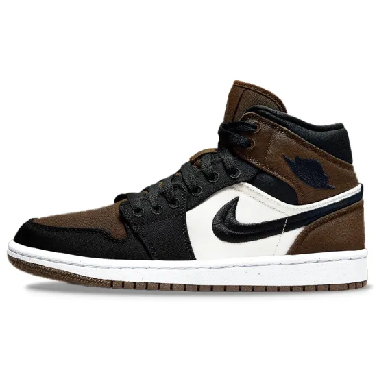 JORDAN 1 Mid Olive Toe Women's