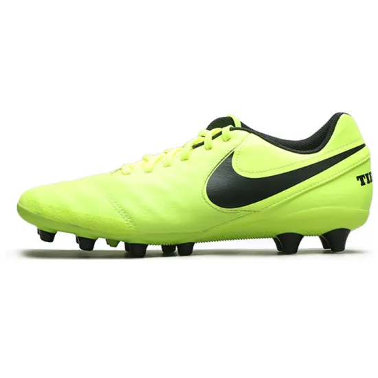 Nike Tiempo Genio 2 Football Shoes Men Low-top Green/Black