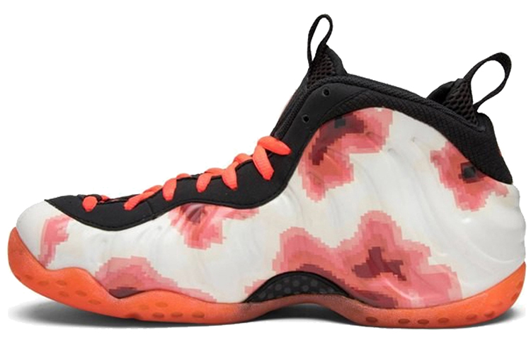 Nike Foamposite One Thermal Map