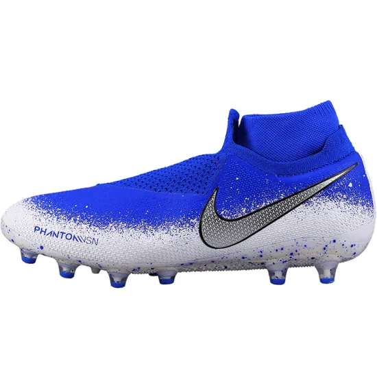 Nike Phantom Vision Football Shoes Men Mid-top Blue