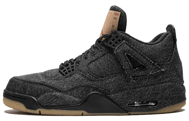 Levis x Jordan Air Jordan 4 levis black (levis tag)