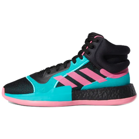 adidas Marquee Boost 'Black Shock Pink Aqua'