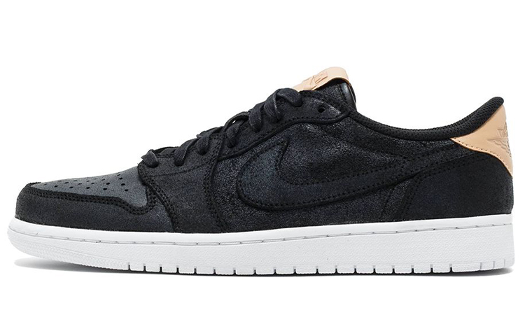 Jordan Air Jordan 1 Retro Low OG Black Vachetta