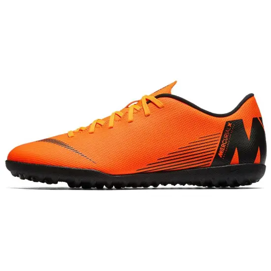 Nike Mercurial Vapor 12 Football Shoes Men Low-top Orange/black