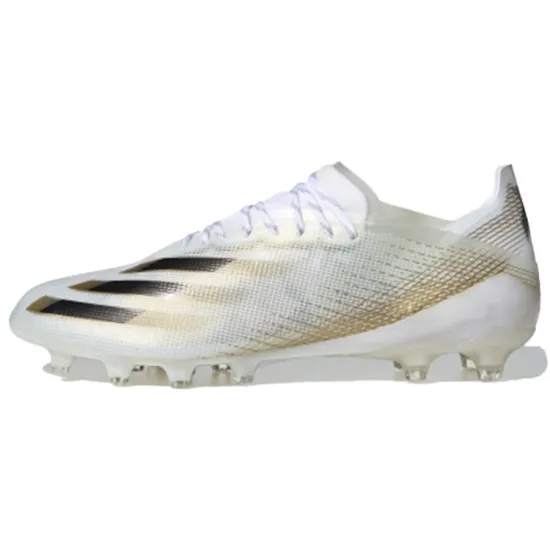 adidas X Ghosted.1 AG 'White Metallic Gold Melange'
