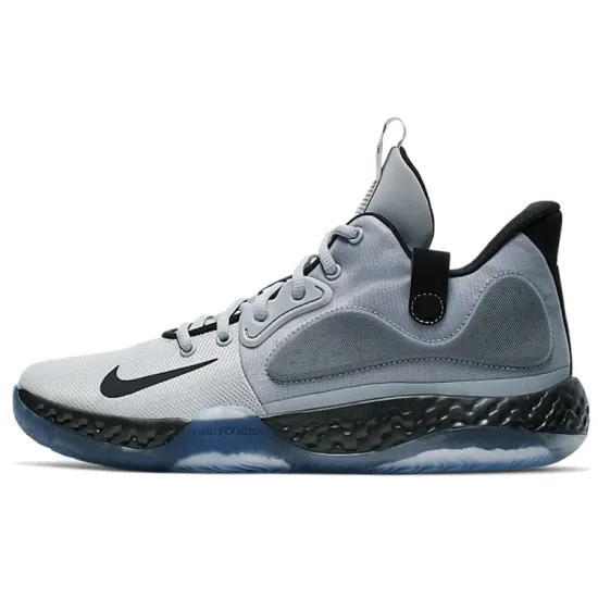 Nike KD Trey 5 VII Vintage Basketball Shoes Unisex Mid-top Blue Agate/Black/Rich Oak