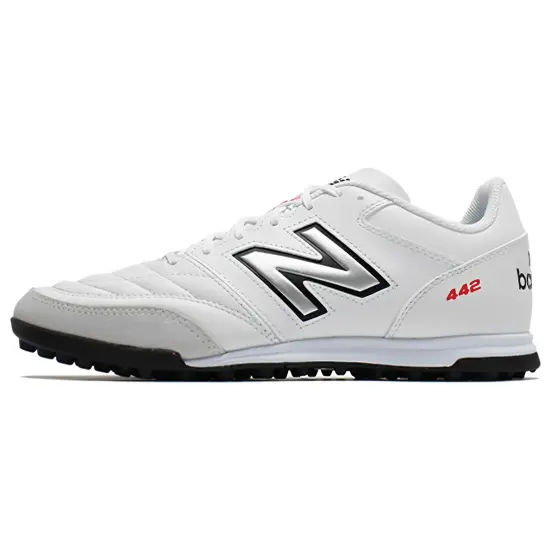 New Balance 442 Team Tf Shoes 'White Silver'