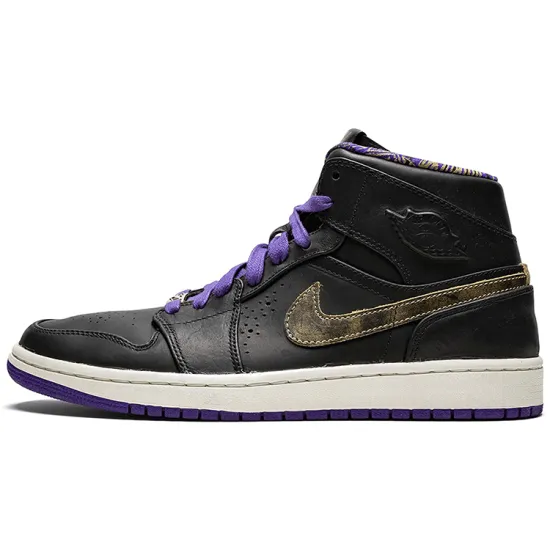 Jordan 1 Retro Mid Nouveau Black History Month 2014