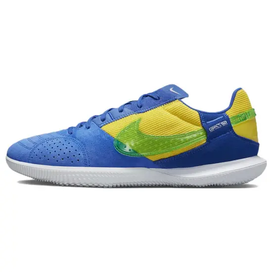 Nike Streetgato Football Shoes Men Low-top Blue/Yellow