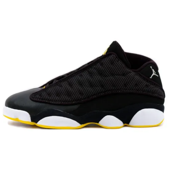 JORDAN 13 Retro Low Black Varsity Maize