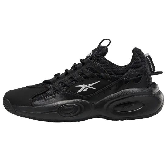 Reebok Solution Mid Black Silver Metallic