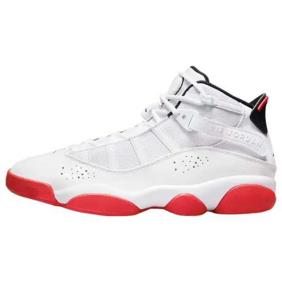 JORDAN 6 Rings White University Red Black